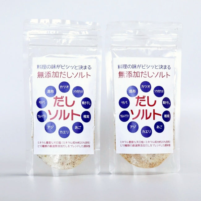 マジックソルト 料理の味がビシッと決まる!無添加だしソルト グルメ必見!ミネラル豊富な天然塩と1 0種類天然だし配合 海水塩