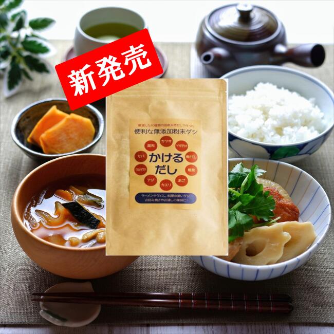 だしパック 無添加 かけるだし80g (8g×10)だしソムリエ監修 10種類の天然素材配合