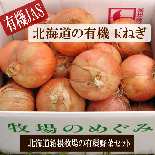 甘くて柔らかい 玉ねぎ 北海道の有機JAS玉ねぎ5kg 甘くて旨味最高！皮 スープ ハンバーグ  北海道より産地直送