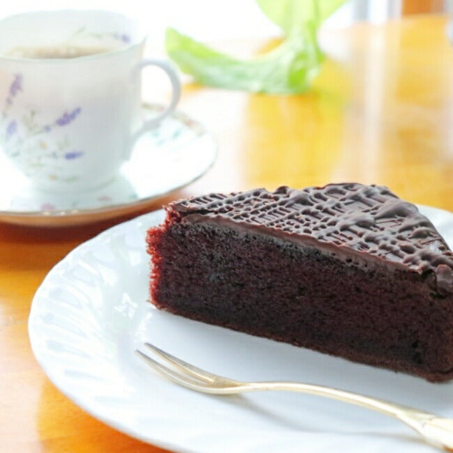 【バレンタインデーなどのギフトに】手作りチョコレートケーキ  スイートチョコ 甘さ控えめスポンジ 手作りケーキ 産地直送
