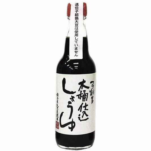 まろやかで深い旨味 弓削多醤油 木桶仕込み醤油 360ml × 5本 無添加 天然醸造 国産 木桶仕込み こいくち しょうゆ 濃口醤油 濃口 丸大豆仕込 埼玉 】国産小麦、国産大豆使用